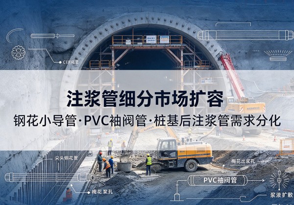 永和注浆管细分市场扩容，隧道钢花小导管、PVC 袖阀管、桩基后注浆管需求分化