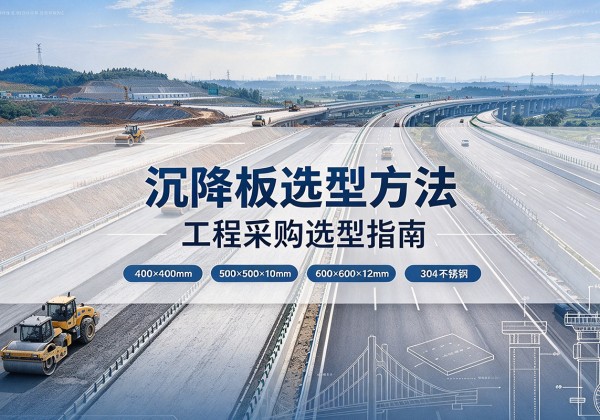 永和沉降板选择方法